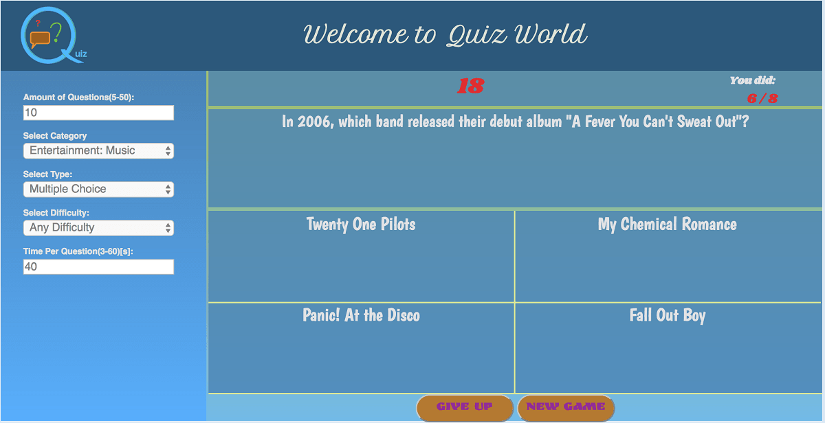 project Quiz img
